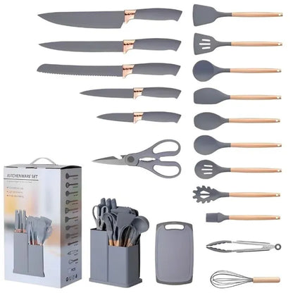 Set De Utensilios Silicona X18