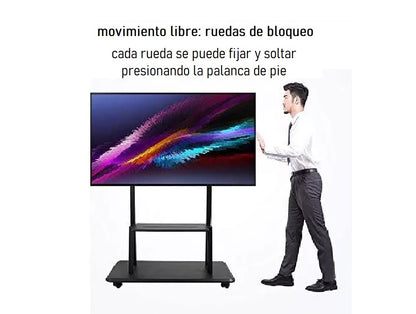 Soporte DE TV  Pedestal Ruedas 32 A 70