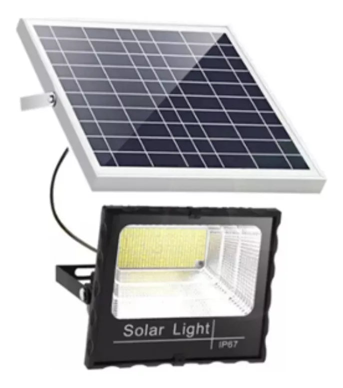 Lampara Exterior con  Panel Solar